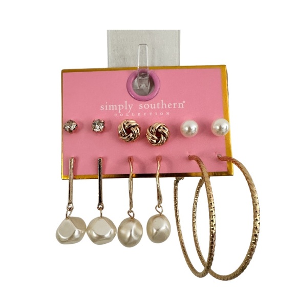 Set of 6 Simply Southern earrings. - Picture 1 of 1